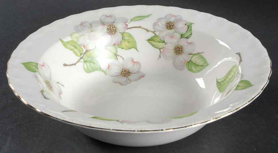 Dogwood (Shell Edge) 8" Round Vegetable Bowl by Pope Gosser-1