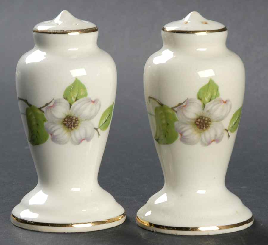 Dogwood (Smooth Edge) Salt & Pepper Set by Pope Gosser-1
