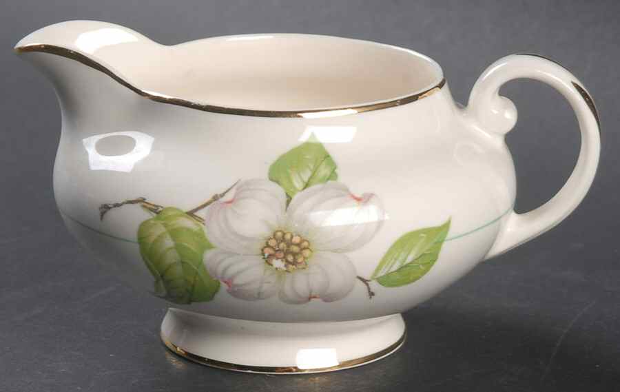 Dogwood (Smooth Edge) Creamer by Pope Gosser-1
