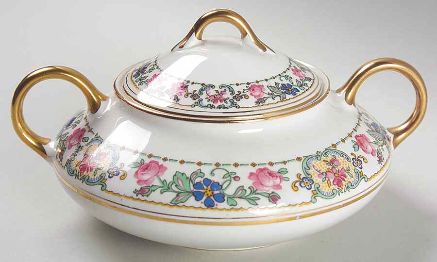 Duchess Sugar Bowl & Lid by Pope Gosser-1