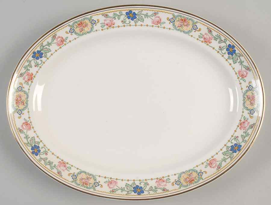 Duchess 11" Oval Serving Platter by Pope Gosser-1