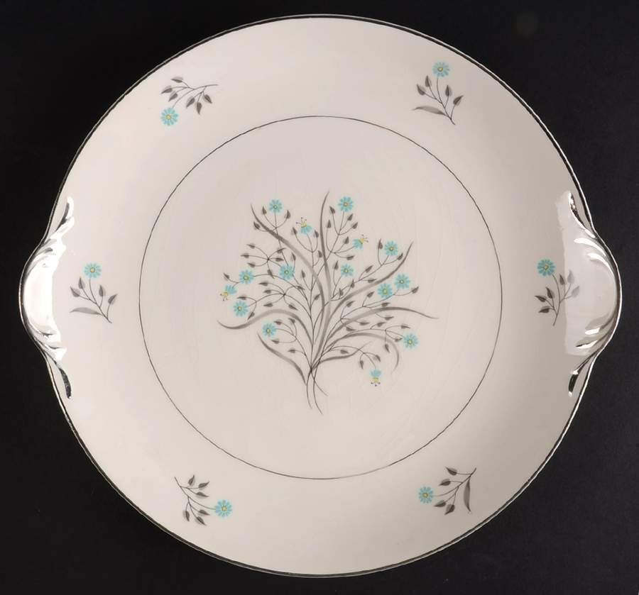 Elaine Handled Cake Plate by Pope Gosser-1