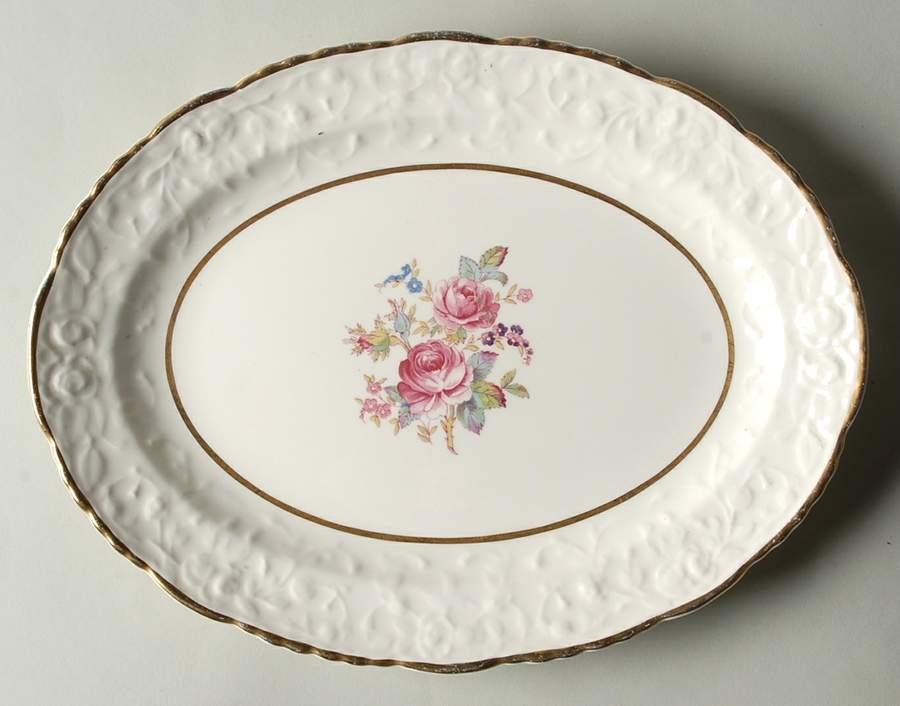 Embassy 11" Oval Serving Platter by Pope Gosser-1