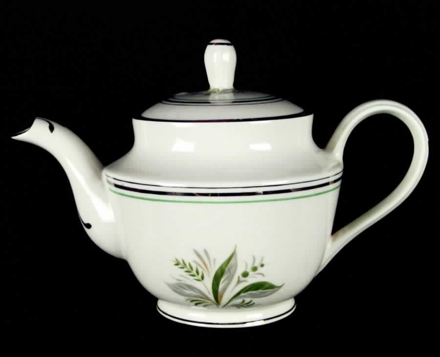 Encore (Gold Inner Ring) Teapot & Lid by Pope Gosser-1
