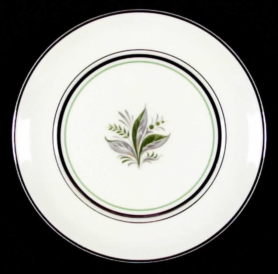 Encore (Platinum Inner Ring) Bread & Butter Plate by Pope Gosser-1