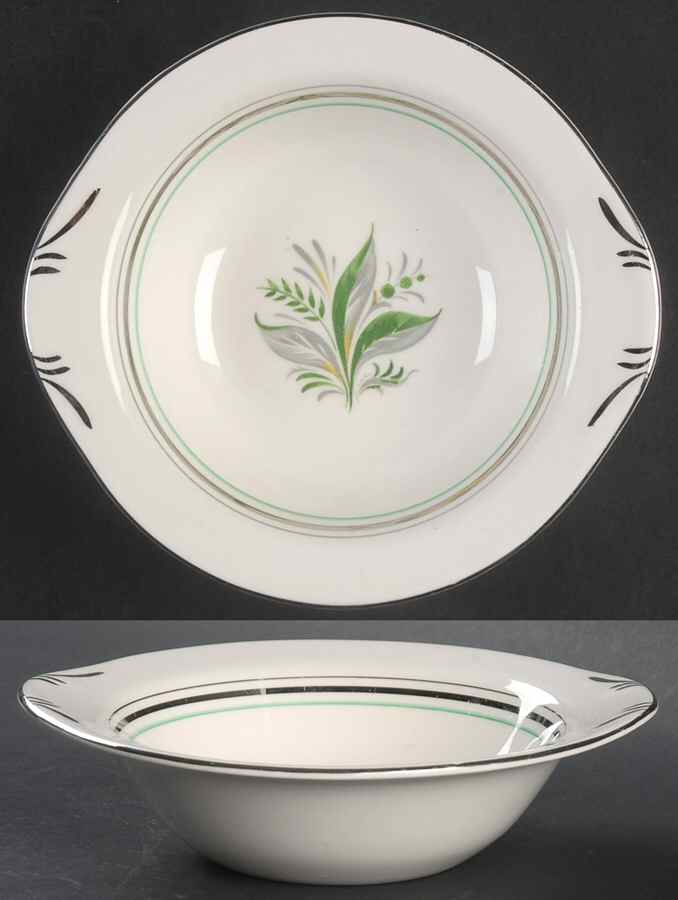 Encore (Platinum Inner Ring) Lugged Cereal Bowl by Pope Gosser-1