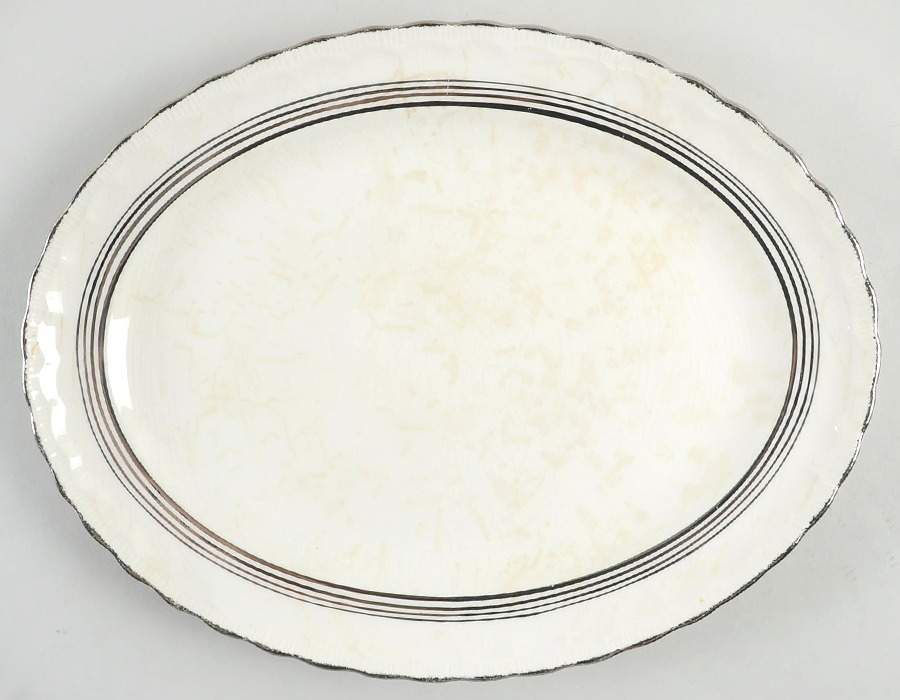 Estella 13" Oval Serving Platter by Pope Gosser-1