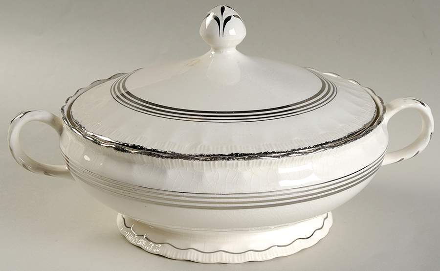 Estella Round Covered Vegetable by Pope Gosser-1