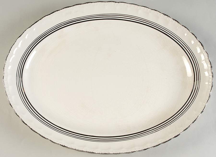 Estella 15" Oval Serving Platter by Pope Gosser-1