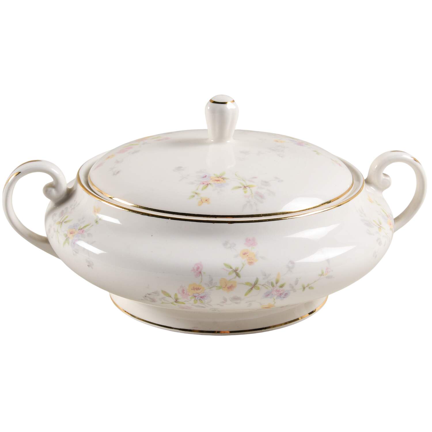 Evangeline Round Covered Vegetable by Pope Gosser-1