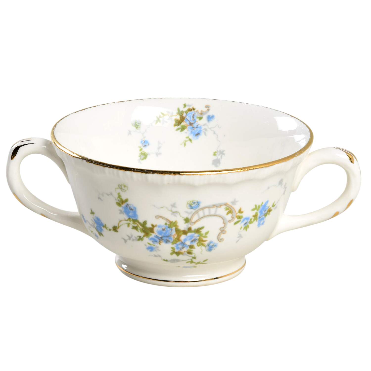 Fleurette Cream Soup Bowl by Pope Gosser-1