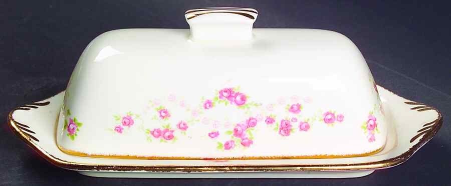 Florence (Smooth Edge) 1/4 Lb Covered Butter by Pope Gosser-1