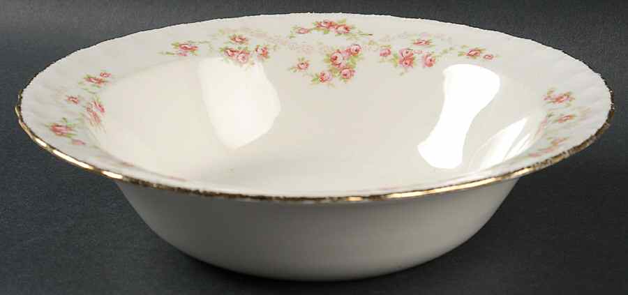 Florence (Scalloped Edge) 8" Round Vegetable Bowl by Pope Gosser-1
