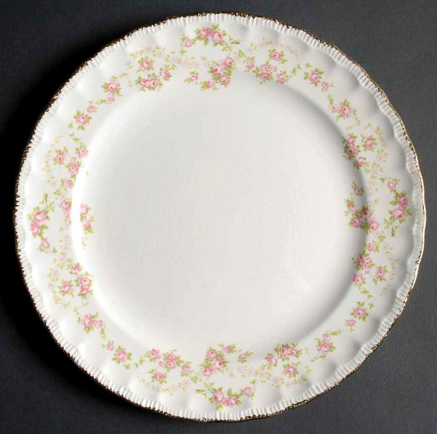Florence (Scalloped Edge) Luncheon Plate by Pope Gosser-1