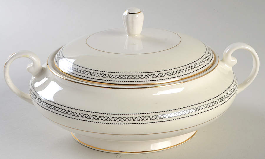 Formal Round Covered Vegetable by Pope Gosser-1