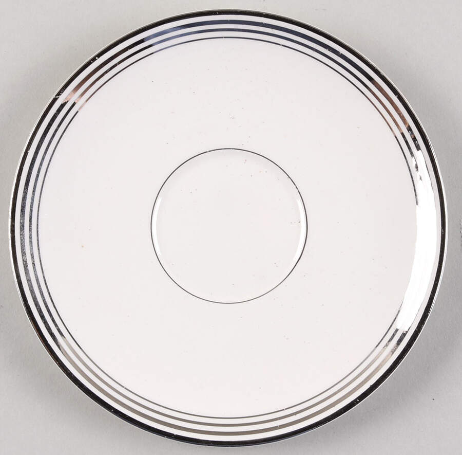 Franklin Saucer for Footed Cup by Pope Gosser-1