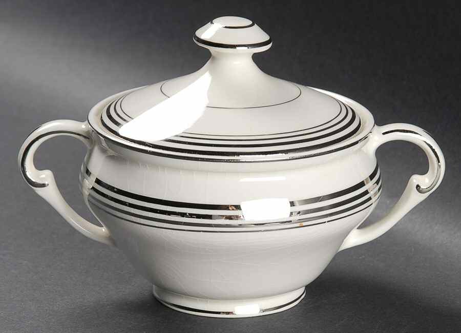 Franklin Sugar Bowl & Lid by Pope Gosser-1