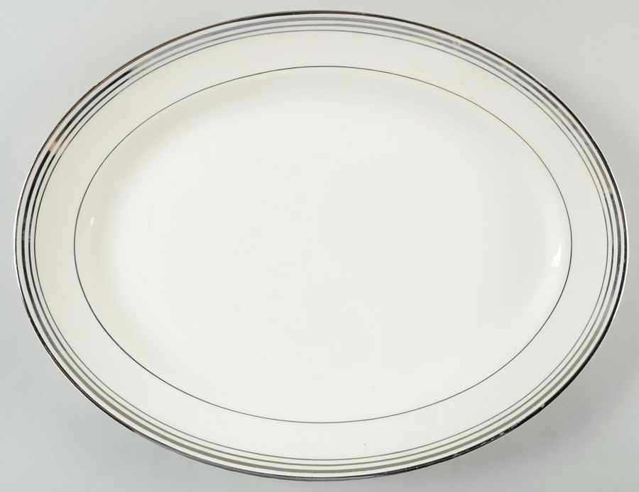 Franklin 15" Oval Serving Platter by Pope Gosser-1