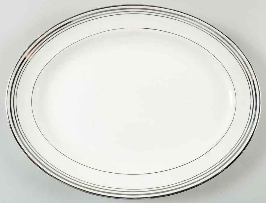 Franklin 13" Oval Serving Platter by Pope Gosser-1