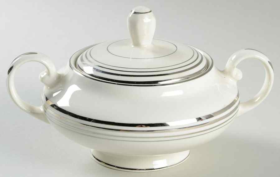Franklin Sugar Bowl & Lid by Pope Gosser-1