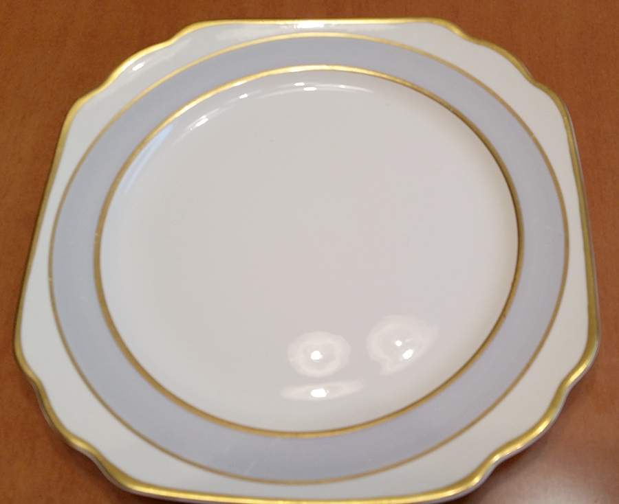 Grey Dawn Square Salad Plate by Pope Gosser-1