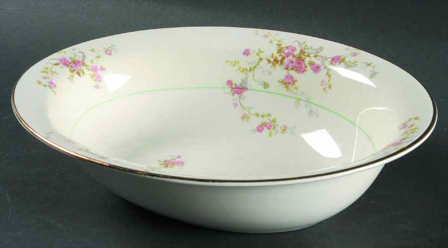 Gwendolyn 9" Oval Vegetable Bowl by Pope Gosser-1