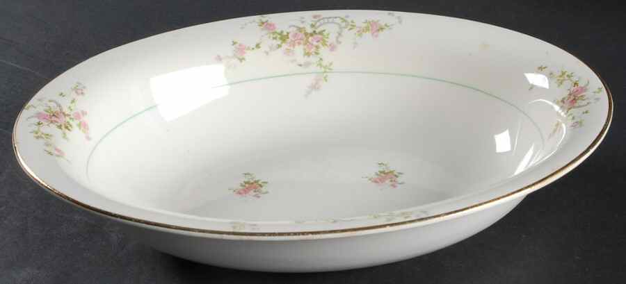 Gwendolyn 10" Oval Vegetable Bowl by Pope Gosser-1