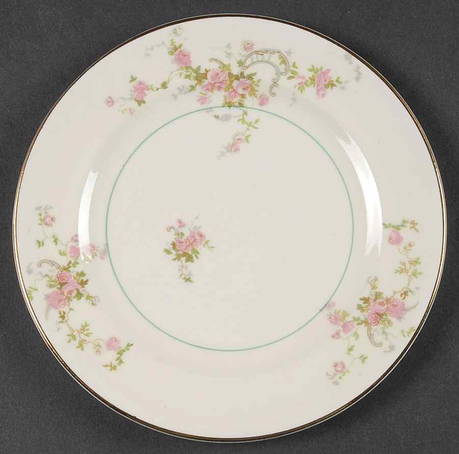 Gwendolyn Bread & Butter Plate by Pope Gosser-1