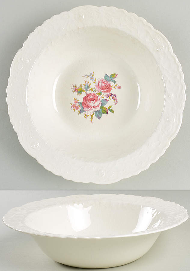 Gypsy Rose 8" Round Vegetable Bowl by Pope Gosser-1