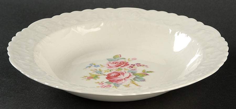 Gypsy Rose Rim Soup Bowl by Pope Gosser-1