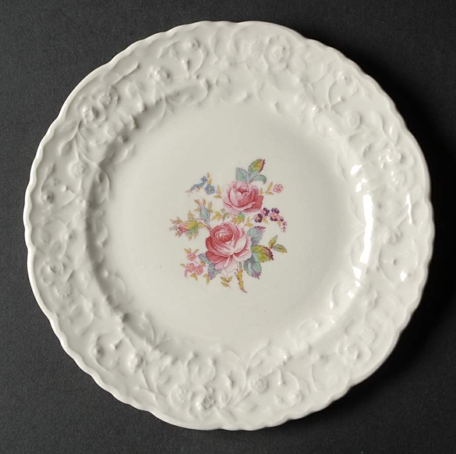 Gypsy Rose Dessert/Pie Plate by Pope Gosser-1