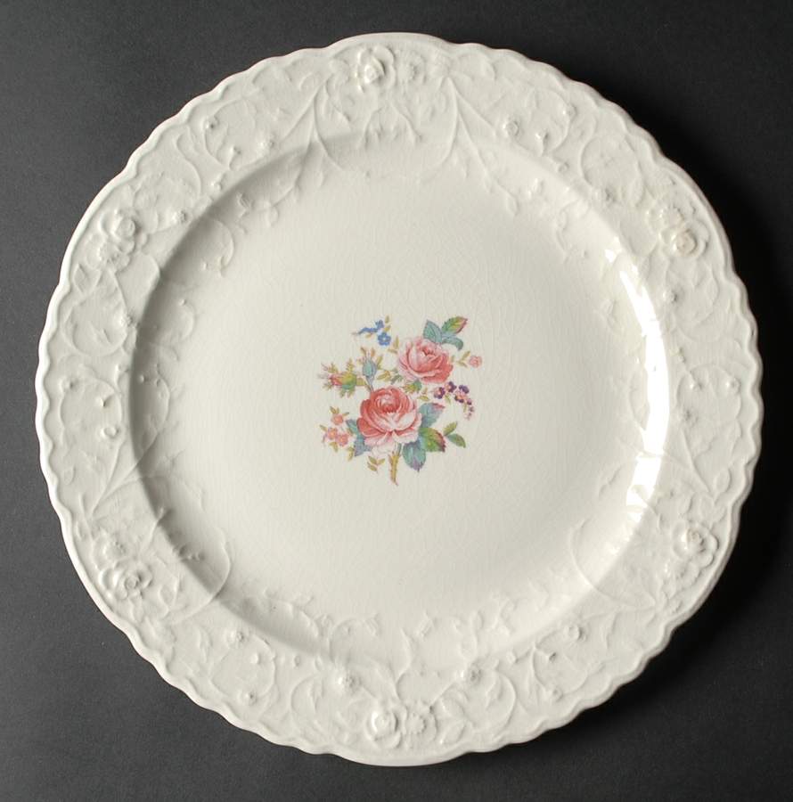 Gypsy Rose 11" Chop Plate (Round Platter) by Pope Gosser-1