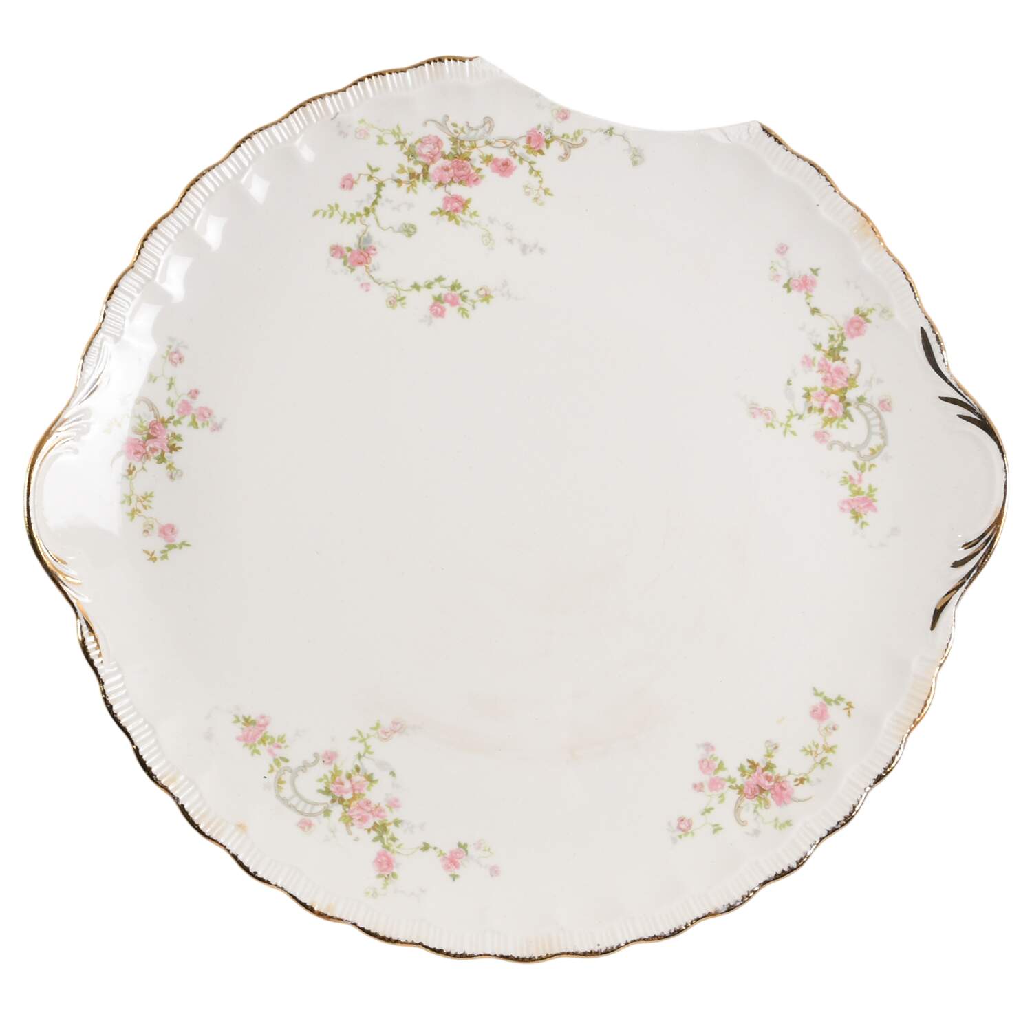 Jean Handled Cake Plate by Pope Gosser-1
