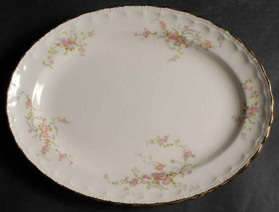 Jean 11" Oval Serving Platter by Pope Gosser-1