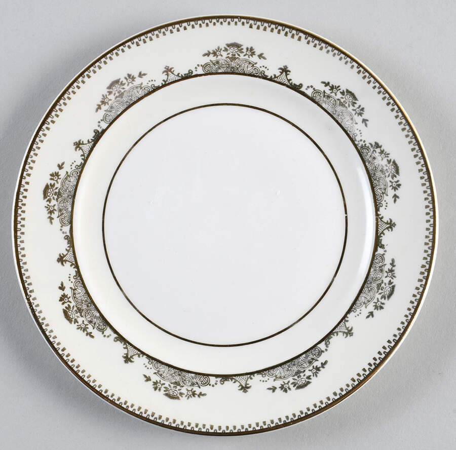 Jerome Bread & Butter Plate by Pope Gosser-1