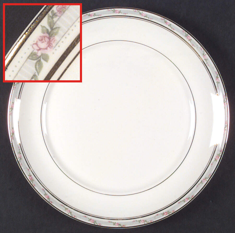 La Belle Dinner Plate by Pope Gosser-1