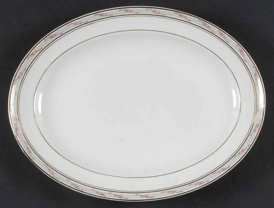 La Belle 11" Oval Serving Platter by Pope Gosser-1