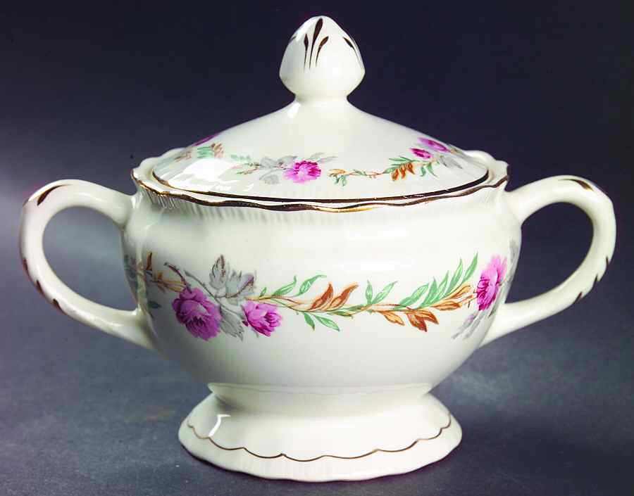 Largo Sugar Bowl & Lid by Pope Gosser-1