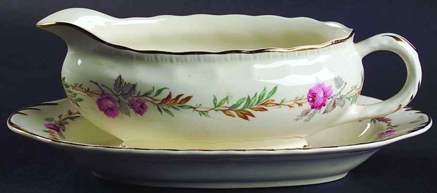 Largo Gravy Boat & Underplate by Pope Gosser-1