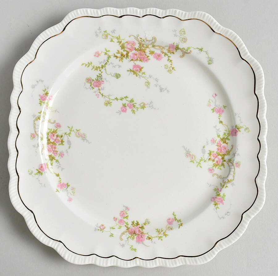 Leon Square Salad Plate by Pope Gosser-1