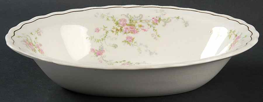 Leon 8" Oval Vegetable Bowl by Pope Gosser-1