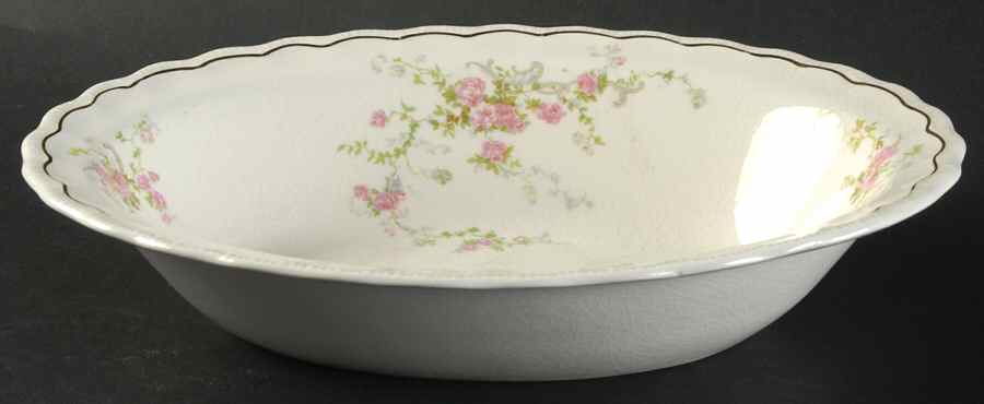 Leon 9" Oval Vegetable Bowl by Pope Gosser-1
