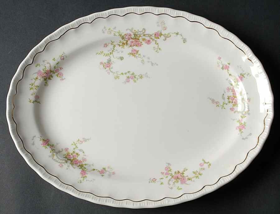 Leon 11" Oval Serving Platter by Pope Gosser-1