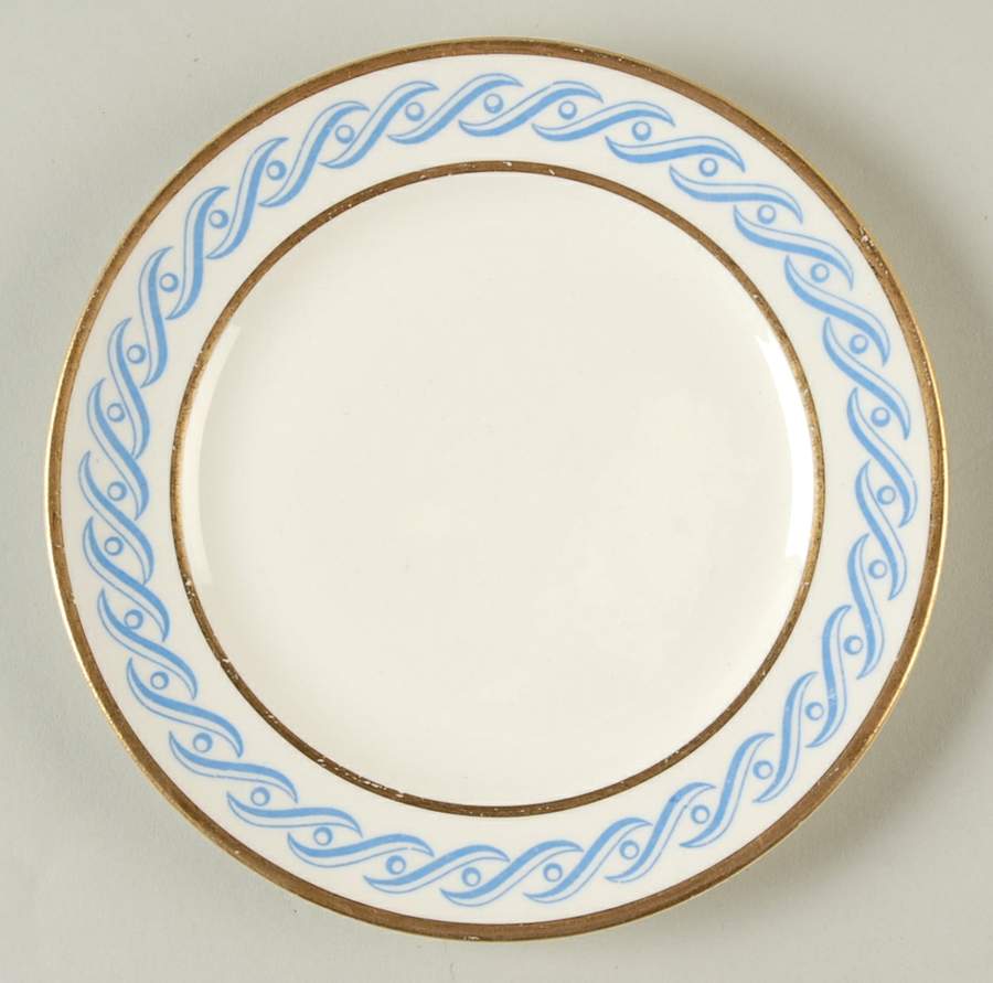Liberty Blue Bread & Butter Plate by Pope Gosser-1
