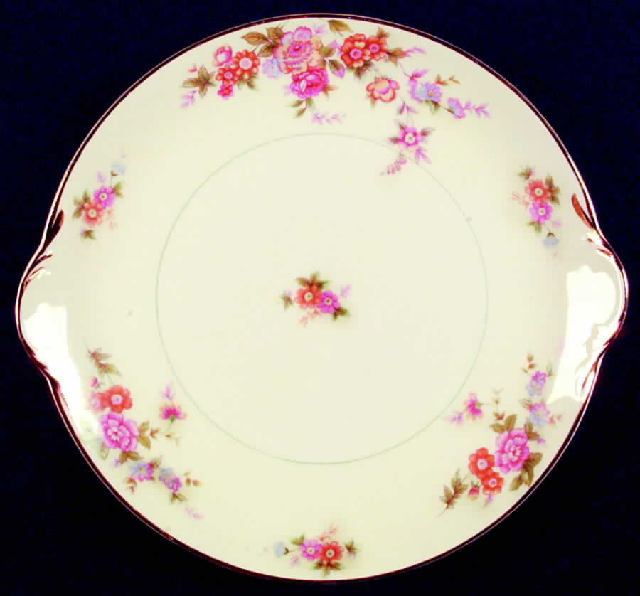 Louella Handled Cake Plate by Pope Gosser-1