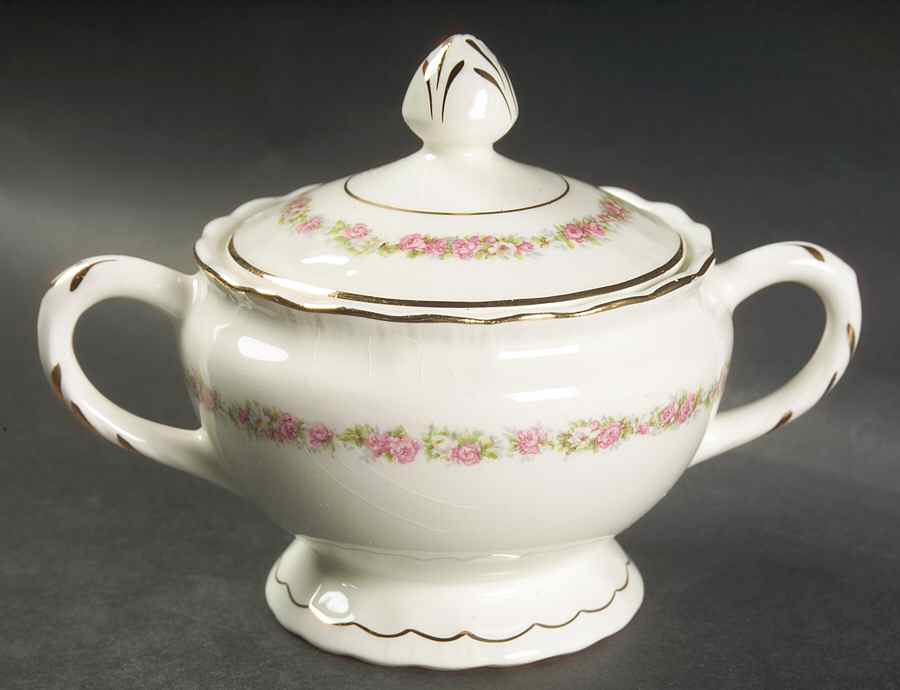 Lurie Sugar Bowl & Lid by Pope Gosser-1