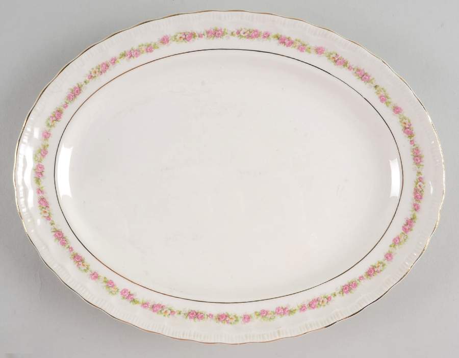 Lurie 11" Oval Serving Platter by Pope Gosser-1