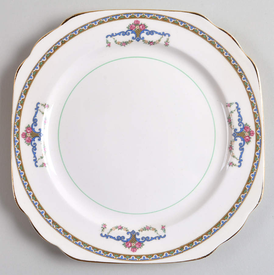 Melrose Square Salad Plate by Pope Gosser-1