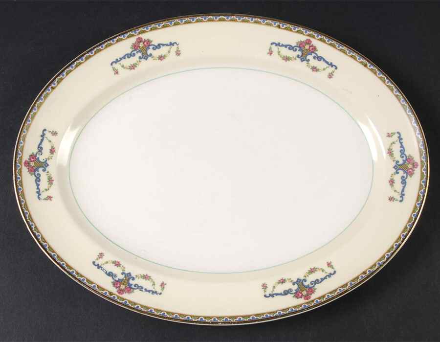 Melrose 11" Oval Serving Platter by Pope Gosser-1