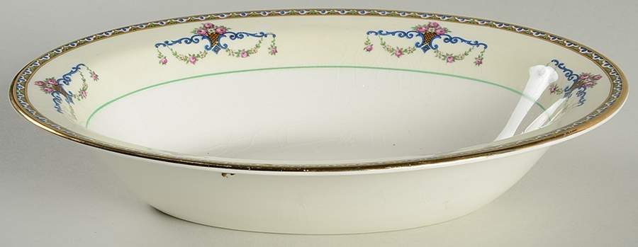 Melrose 9" Oval Vegetable Bowl by Pope Gosser-1
